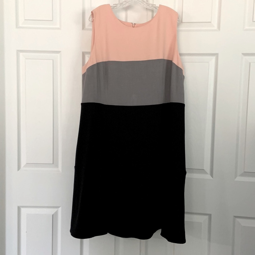 Color block dress